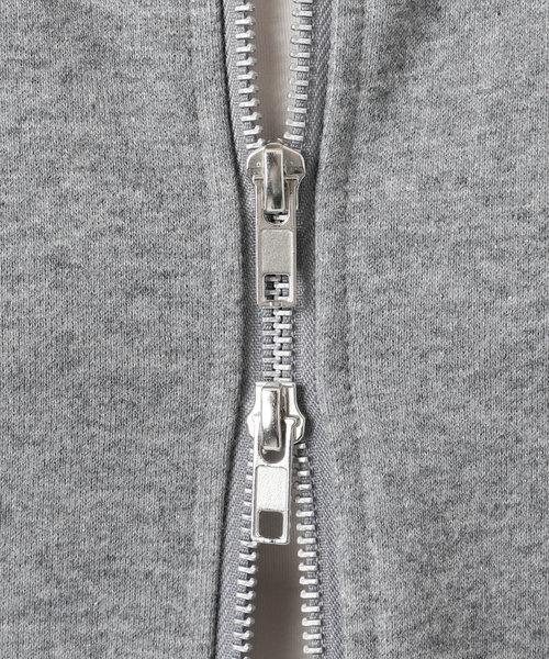 B.C STOCK（ベーセーストック）の「ウォッシャブル / ラメ裏毛オープンフーディ（パーカー・レディース・グレー/アイボリー・FREE）」の19枚目の写真