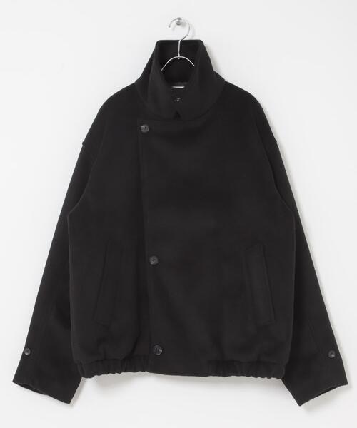 SENSE OF PLACE by URBAN RESEARCH(センスオブプレイスバイアーバンリサーチ)の「シャギーダブルスタンドブルゾン(ブルゾン・メンズ・ブラック/グレー/ブルー・MEDIUM/LARGE)」の11枚目の写真