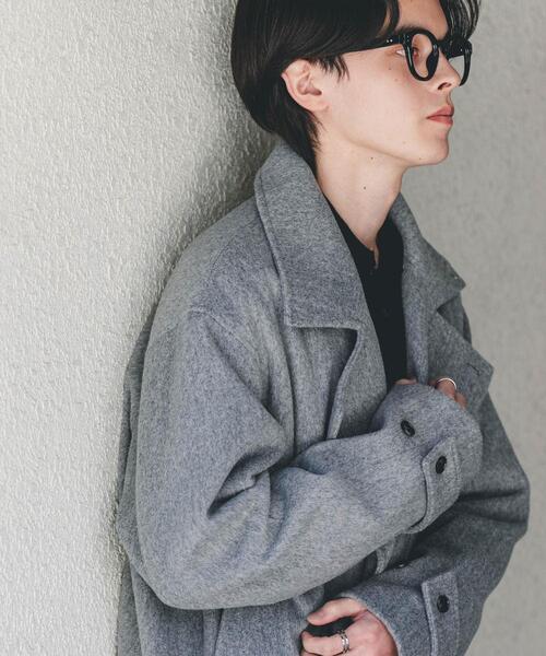 SENSE OF PLACE by URBAN RESEARCH(センスオブプレイスバイアーバンリサーチ)の「シャギーダブルスタンドブルゾン(ブルゾン・メンズ・ブラック/グレー/ブルー・MEDIUM/LARGE)」の13枚目の写真