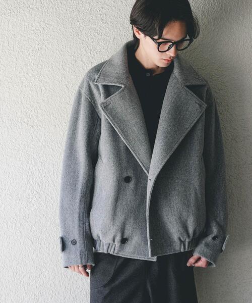 SENSE OF PLACE by URBAN RESEARCH(センスオブプレイスバイアーバンリサーチ)の「シャギーダブルスタンドブルゾン(ブルゾン・メンズ・ブラック/グレー/ブルー・MEDIUM/LARGE)」の16枚目の写真