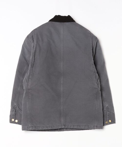 Carhartt WIP（カーハートダブリューアイピー）の「Carhartt WIP / カーハート ワークインプログレス：OG CHORE COAT：I035613[WAX]（その他アウター・メンズ・グレー/ブラウン系その他/ブラック系その他/ブラック・S/M/L）」の17枚目の写真