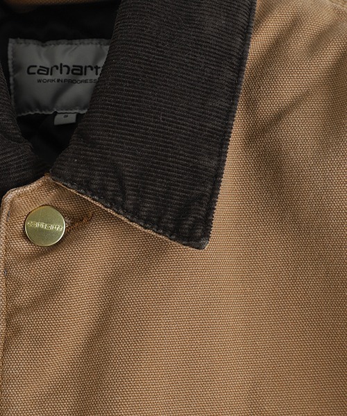 Carhartt WIP（カーハートダブリューアイピー）の「Carhartt WIP / カーハート ワークインプログレス：OG CHORE COAT：I035613[WAX]（その他アウター・メンズ・グレー/ブラウン系その他/ブラック系その他/ブラック・S/M/L）」の7枚目の写真