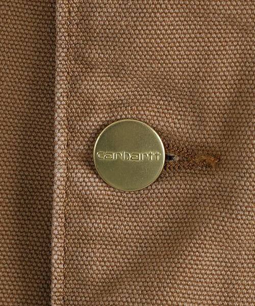 Carhartt WIP（カーハートダブリューアイピー）の「Carhartt WIP / カーハート ワークインプログレス：OG CHORE COAT：I035613[WAX]（その他アウター・メンズ・グレー/ブラウン系その他/ブラック系その他/ブラック・S/M/L）」の8枚目の写真