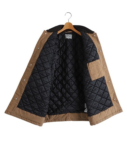 Carhartt WIP（カーハートダブリューアイピー）の「Carhartt WIP / カーハート ワークインプログレス：OG CHORE COAT：I035613[WAX]（その他アウター・メンズ・グレー/ブラウン系その他/ブラック系その他/ブラック・S/M/L）」の5枚目の写真