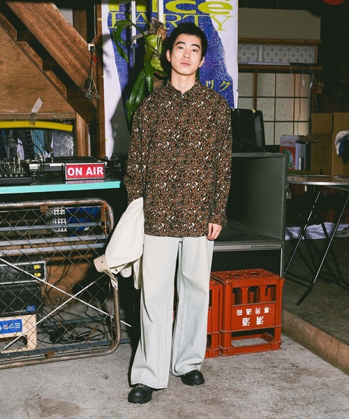 niko and...（ニコアンド）の「[niko and ...JEANS] WIDE BAGGY 5POCKET DENIM（デニムパンツ・メンズ・ブルー/インディゴブルー・LARGE/MEDIUM）」の11枚目の写真