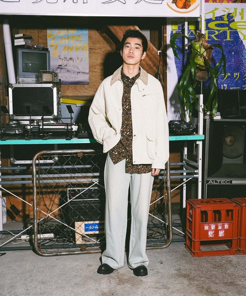 niko and...（ニコアンド）の「[niko and ...JEANS] WIDE BAGGY 5POCKET DENIM（デニムパンツ・メンズ・ブルー/インディゴブルー・LARGE/MEDIUM）」の12枚目の写真