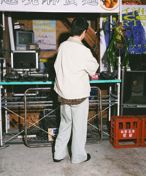 niko and...（ニコアンド）の「[niko and ...JEANS] WIDE BAGGY 5POCKET DENIM（デニムパンツ・メンズ・ブルー/インディゴブルー・LARGE/MEDIUM）」の14枚目の写真