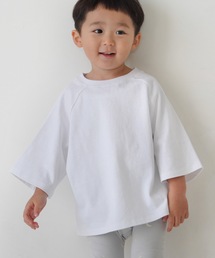 ラグラン 6分袖 半袖 Tシャツ 太番手