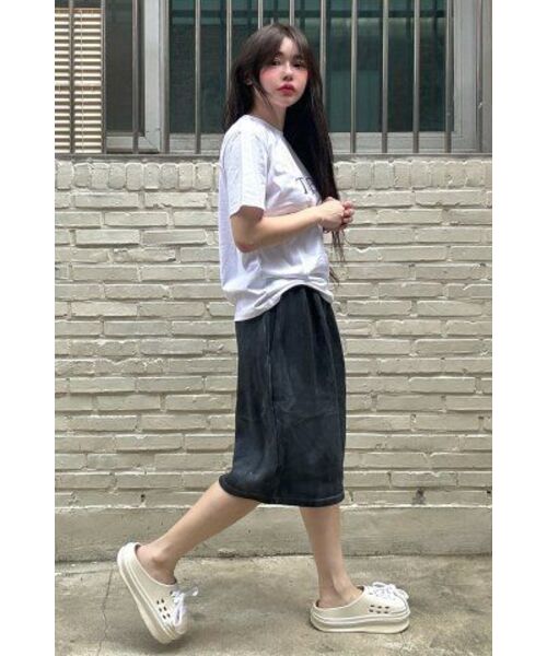UNLC(ユーエヌエルシー)の「ダーティハンドペインティングバミューダパンツブラック(その他パンツ・メンズ・その他・LARGE/MEDIUM)」の7枚目の写真