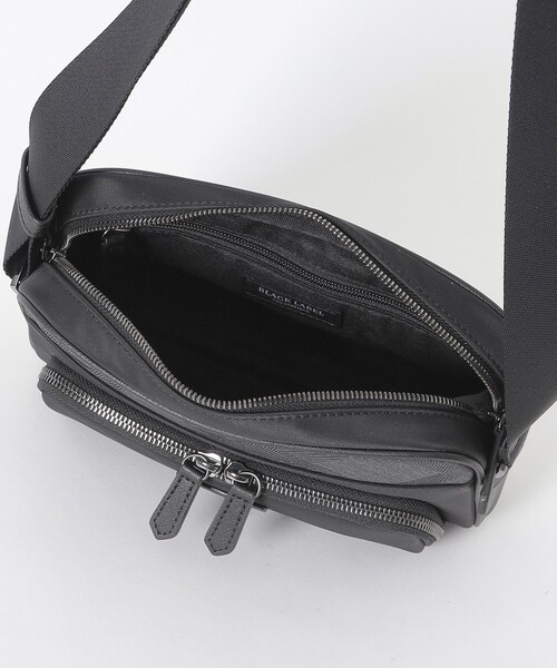 BLACK LABEL CRESTBRIDGE（ブラックレーベル・クレストブリッジ）の「ナイロンコンビカルゼシャドークレストブリッジチェックビジネスショルダーバッグ（ショルダーバッグ・メンズ・ネイビー/ブラック・FREE）」の14枚目の写真