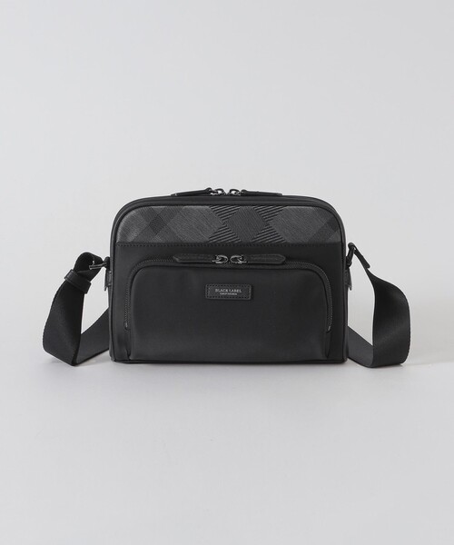 BLACK LABEL CRESTBRIDGE（ブラックレーベル・クレストブリッジ）の「ナイロンコンビカルゼシャドークレストブリッジチェックビジネスショルダーバッグ（ショルダーバッグ・メンズ・ネイビー/ブラック・FREE）」の16枚目の写真