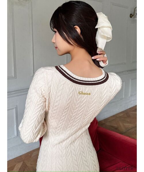 Ghana】ケーブルニットミニワンピース（ワンピース）｜RESEXXY