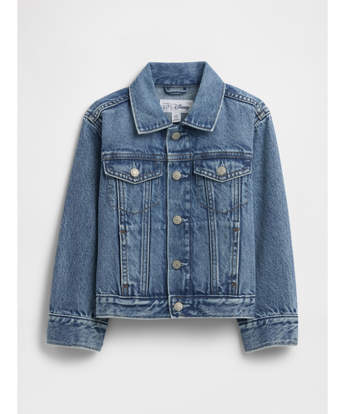 GAP(ギャップ)の「babyGap × ディズニー ミッキーマウス アイコンデニムジャケット(デニムジャケット・キッズ・インディゴブルー・110cm/100cm/105cm/90cm/80cm/95cm)」の2枚目の写真