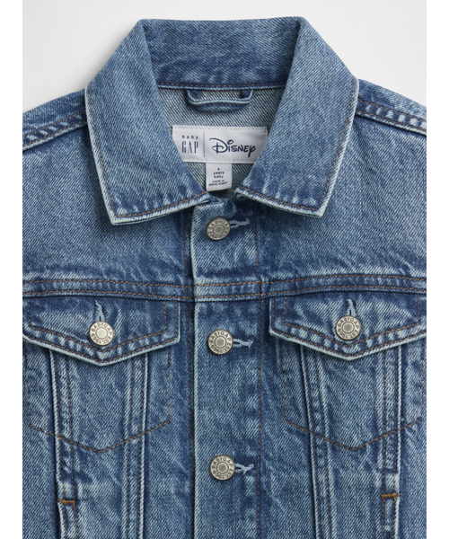 GAP(ギャップ)の「babyGap × ディズニー ミッキーマウス アイコンデニムジャケット(デニムジャケット・キッズ・インディゴブルー・110cm/100cm/105cm/90cm/80cm/95cm)」の4枚目の写真
