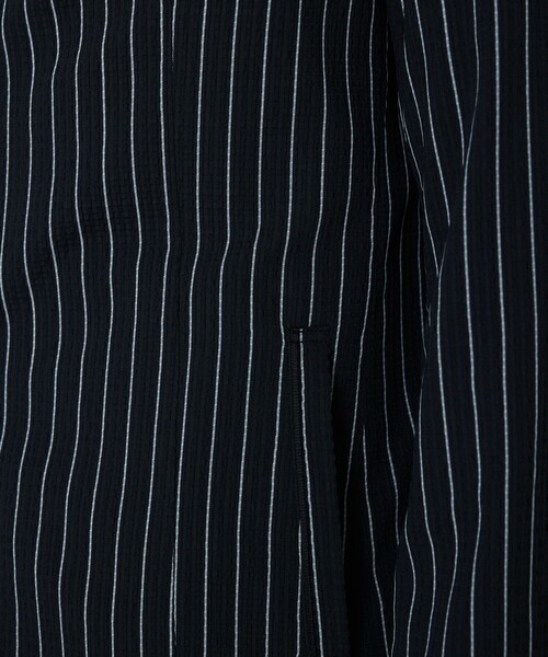 5351 POUR LES HOMMES（ゴーサンゴーイチプールオム）の「【セットアップ対応】Dot Air サッカーストライプ ジャケット（テーラードジャケット・メンズ・ホワイト/ブラック・50/48/46/44）」の12枚目の写真