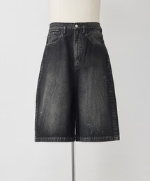 SHINYAKOZUKA | PAINTED ORDINARY CITY LOOSE SHORTS(ISSUE#8)(デニムパンツ)