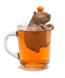 entre square（アントレスクエアー）の「Fred ティーインフューザー カピバラ/ウーパールーパー（キッチンツール）」