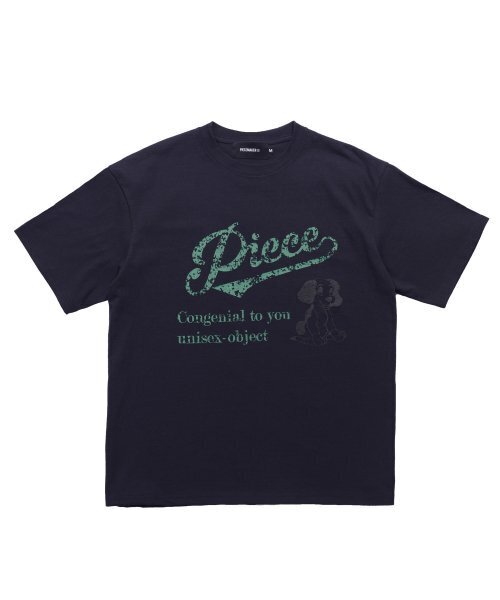 PIECEMAKER(ピースメーカー)の「PIECE PUPPY TEE (NAVY)(Tシャツ/カットソー・レディース・その他・L)」の1枚目の写真