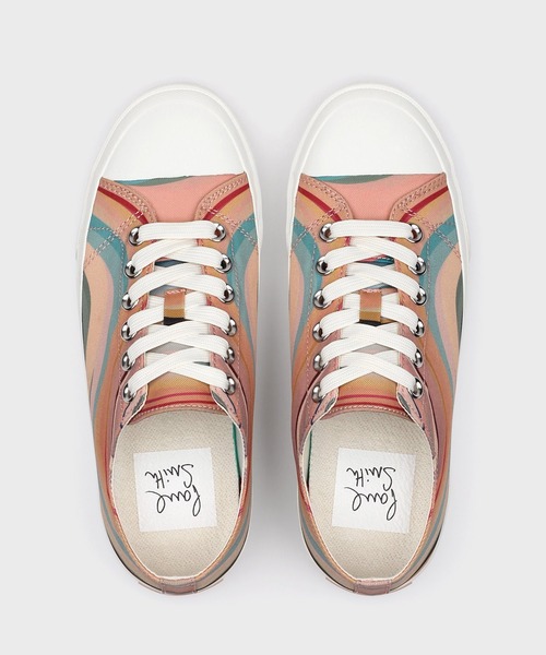 Paul Smith（ポールスミス）の「ウィメンズ スワール キャンバス スニーカー / 165788 MARB（スニーカー・レディース・マルチ・38/36/37）」の3枚目の写真