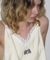 SINOON（シヌーン）の「Sleeping Angels Necklace Set (Silver)（ネックレス）」