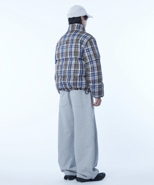 THECOLDESTMOMENT(ザコールデストモーメント)の「TCM mini logo check puffer jacket (navy)(ダウンジャケット/コート・レディース・その他・M/L)」の7枚目の写真