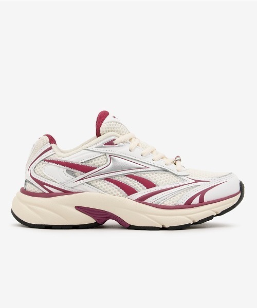 Reebok（リーボック）の「ベルウェーブ / BELWAVE（スニーカー・レディース・ストーン/ベージュ/ホワイト×ピンク・22.0cm/26.0cm/25.5cm/25.0cm/24.0cm/24.5cm/23.5cm/23.0cm/22.5cm）」の3枚目の写真