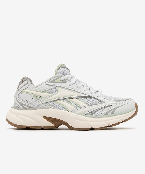 Reebok（リーボック）の「ベルウェーブ / BELWAVE（スニーカー・レディース・ストーン/ベージュ/ホワイト×ピンク・22.0cm/26.0cm/25.5cm/25.0cm/24.0cm/24.5cm/23.5cm/23.0cm/22.5cm）」の2枚目の写真