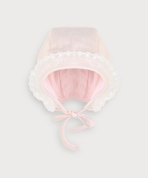 moimoln | 【mini moi】スイートアイレットボンネット帽子(ハット)