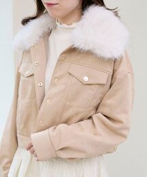 MAJESTIC LEGON | 2wayフェイクファーカラーブルゾン(ブルゾン)