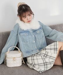 MAJESTIC LEGON | 2wayフェイクファーカラーブルゾン(ブルゾン)