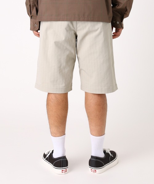 DAIWA PIER39(ダイワピア39)の「TECH EASY SHORTS HERRINGBONE BP-52026(その他パンツ・メンズ・オフホワイト/チャコールグレー・LARGE/MEDIUM/SMALL/X-LARGE)」の5枚目の写真