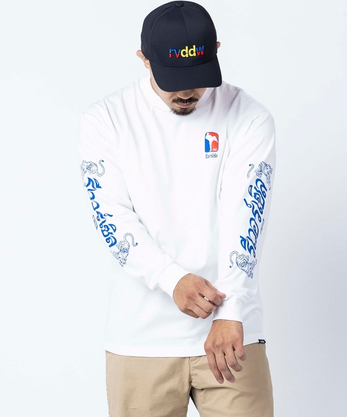 reversal.dogi.design.works(リバーサル・ドーギ・デザイン・ワークス)の「<reversal/リバーサル>THAI COTTON LONG SLEEVE(Tシャツ/カットソー・メンズ・ホワイト/アッシュ/ブラック・MEDIUM/LARGE/X-LARGE/XX-LARGE)」の2枚目の写真