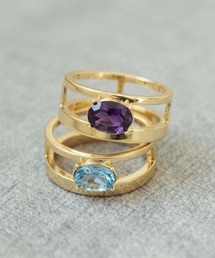 MOONBAT（ムーンバット）の「スカーフリング 誕生石 バースデーストーン（バンダナ/スカーフ）」