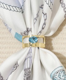 MOONBAT（ムーンバット）の「スカーフリング 誕生石 バースデーストーン（バンダナ/スカーフ）」