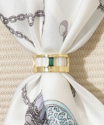 MOONBAT（ムーンバット）の「スカーフリング 誕生石 バースデーストーン（バンダナ/スカーフ）」