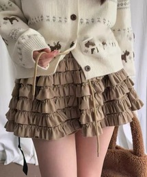 スカート（ブラウン/茶色系・フリル）ファッション通販 - ZOZOTOWN
