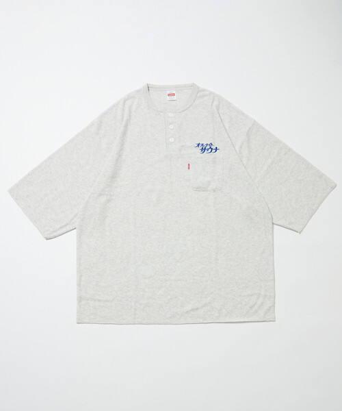 FREAK'S STORE（フリークスストア）の「SAUVENIR/サウベニア 【新色追加】別注 KANNAIGI by Healthknit/パイル/館内着/ヘルスニット/セットアップ/ユニセックス対応（ルームウェア/パジャマ・メンズ・ブルー/グレー/ブラック系その他/バーガンディー/ホワイト系その他/その他/ブラック・MEDIUM/SMALL/LARGE）」の8枚目の写真