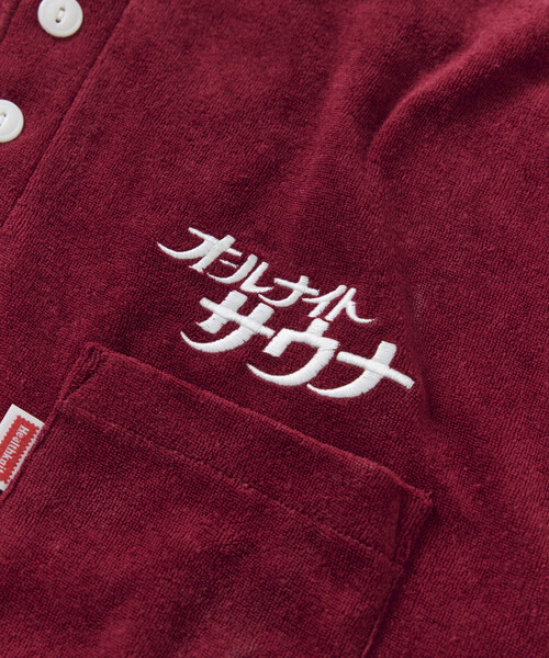 FREAK'S STORE（フリークスストア）の「SAUVENIR/サウベニア 【新色追加】別注 KANNAIGI by Healthknit/パイル/館内着/ヘルスニット/セットアップ/ユニセックス対応（ルームウェア/パジャマ・メンズ・ブルー/グレー/ブラック系その他/バーガンディー/ホワイト系その他/その他/ブラック・MEDIUM/SMALL/LARGE）」の20枚目の写真