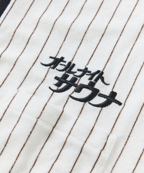 FREAK'S STORE（フリークスストア）の「SAUVENIR/サウベニア 【新色追加】別注 KANNAIGI by Healthknit/パイル/館内着/ヘルスニット/セットアップ/ユニセックス対応（ルームウェア/パジャマ・メンズ・ブルー/グレー/ブラック系その他/バーガンディー/ホワイト系その他/その他/ブラック・MEDIUM/SMALL/LARGE）」の21枚目の写真