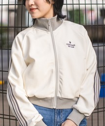 【CONVERSE/コンバース】【最旬トラックジャケット】ラインスリーブジャケット トリコット素材 スポーツMIX
