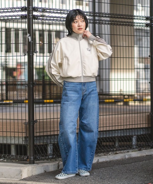 CONVERSE(コンバース)の「【CONVERSE/コンバース】【最旬トラックジャケット】ラインスリーブジャケット トリコット素材 スポーツMIX(ジャージ・レディース・グレー/アイボリー/ブラック/ブルー・LARGE/MEDIUM)」の19枚目の写真
