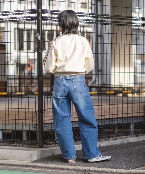 CONVERSE(コンバース)の「【CONVERSE/コンバース】【最旬トラックジャケット】ラインスリーブジャケット トリコット素材 スポーツMIX(ジャージ・レディース・グレー/アイボリー/ブラック/ブルー・LARGE/MEDIUM)」の21枚目の写真