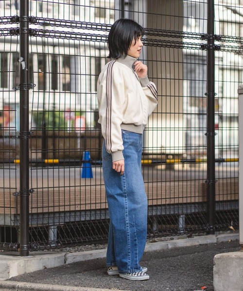 CONVERSE(コンバース)の「【CONVERSE/コンバース】【最旬トラックジャケット】ラインスリーブジャケット トリコット素材 スポーツMIX(ジャージ・レディース・グレー/アイボリー/ブラック/ブルー・LARGE/MEDIUM)」の22枚目の写真
