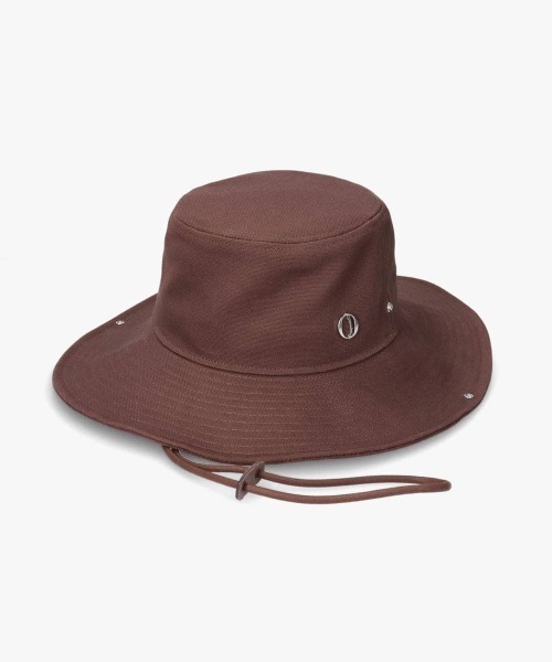 Chapeau d' O（シャポードオー）の「Chapeau d' O  Canvas Ten-gallon Hat / シャポードオー（ハット・レディース・ブラウン/ダークグレー/ベージュ・M/57.5cm）」の16枚目の写真