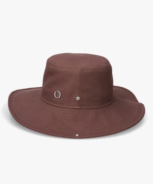 Chapeau d' O（シャポードオー）の「Chapeau d' O  Canvas Ten-gallon Hat / シャポードオー（ハット・レディース・ブラウン/ダークグレー/ベージュ・M/57.5cm）」の19枚目の写真