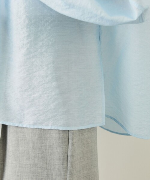 ROPE'(ロペ)の「キュプラシルクボリュームスリーブブラウス/イージーケア(シャツ/ブラウス・レディース・サックスブルー/ピンク系その他2/ベージュ系その他2・FREE)」の14枚目の写真