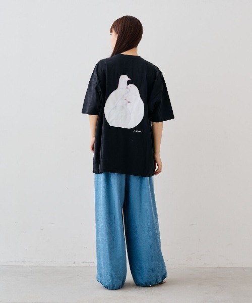 MEDE19F(メデジュウキュウ)の「LEE IZUMIDA×MEDE19F Tシャツ(Tシャツ/カットソー・レディース・ホワイト系その他/ブラック系その他・3/2/1)」の15枚目の写真