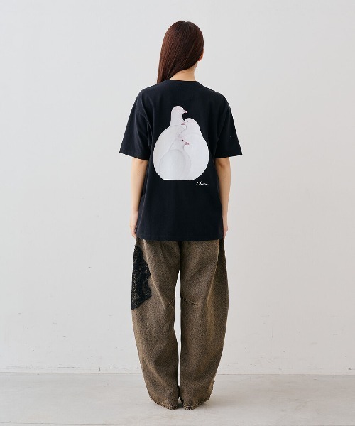 MEDE19F(メデジュウキュウ)の「LEE IZUMIDA×MEDE19F Tシャツ(Tシャツ/カットソー・レディース・ホワイト系その他/ブラック系その他・3/2/1)」の21枚目の写真