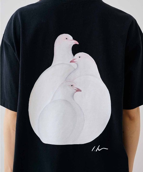 MEDE19F(メデジュウキュウ)の「LEE IZUMIDA×MEDE19F Tシャツ(Tシャツ/カットソー・レディース・ホワイト系その他/ブラック系その他・3/2/1)」の13枚目の写真