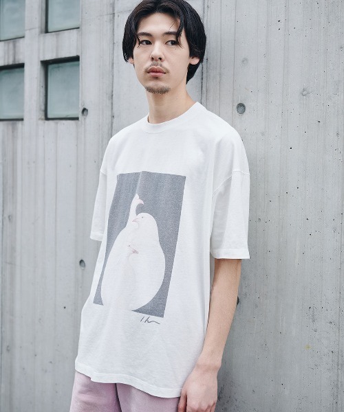 MEDE19F(メデジュウキュウ)の「LEE IZUMIDA×MEDE19F Tシャツ(Tシャツ/カットソー・レディース・ホワイト系その他/ブラック系その他・3/2/1)」の18枚目の写真